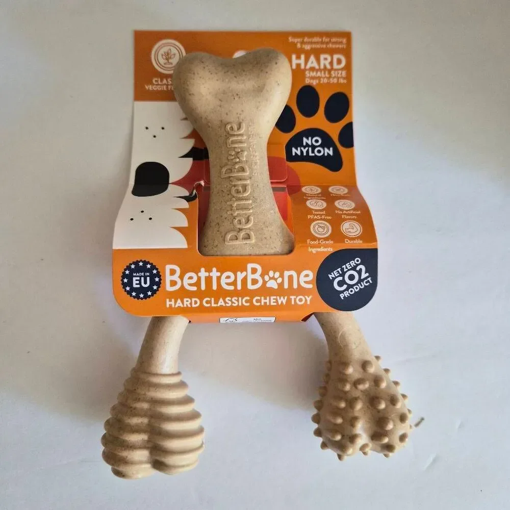 NIB 6pk BetterBone Small Size Hard Veggie Flavor Dog Chews